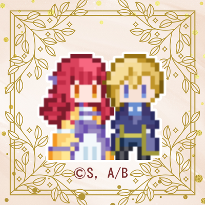 パーティアとセシルのドットアイコン